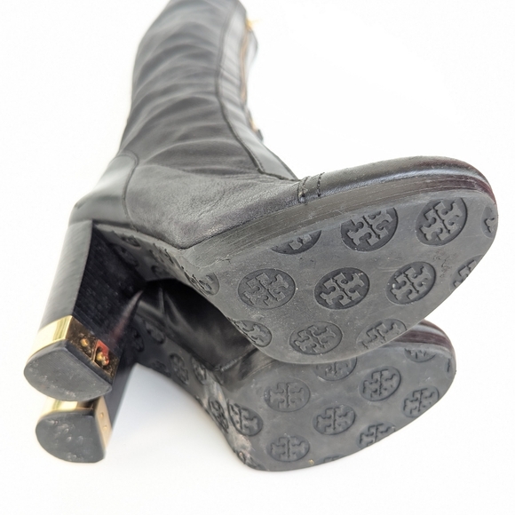 🩶TORY BURCH WOMEN'S LEATHER BOOTS - Picture 5 of 10
